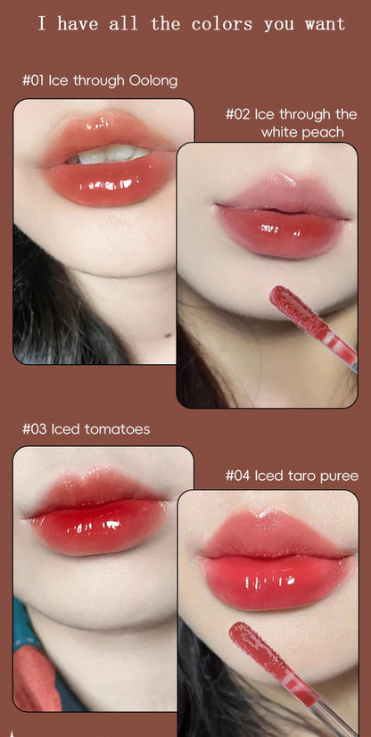 Long-Lasting Moisturizing Lip Gloss – Waterproof Shine & Transparent Color