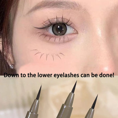 Slim eyeliner is waterproof, sweat-proof, long-lasting and non-smudged