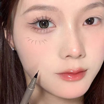 Slim eyeliner is waterproof, sweat-proof, long-lasting and non-smudged