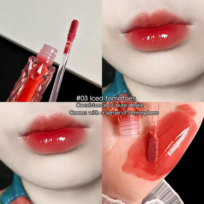 Long-Lasting Moisturizing Lip Gloss – Waterproof Shine & Transparent Color