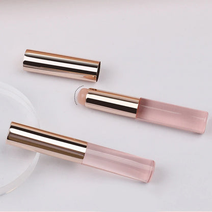 Angled Silicone Lip Brush - Soft, Portable Concealer & Lipstick Applicator